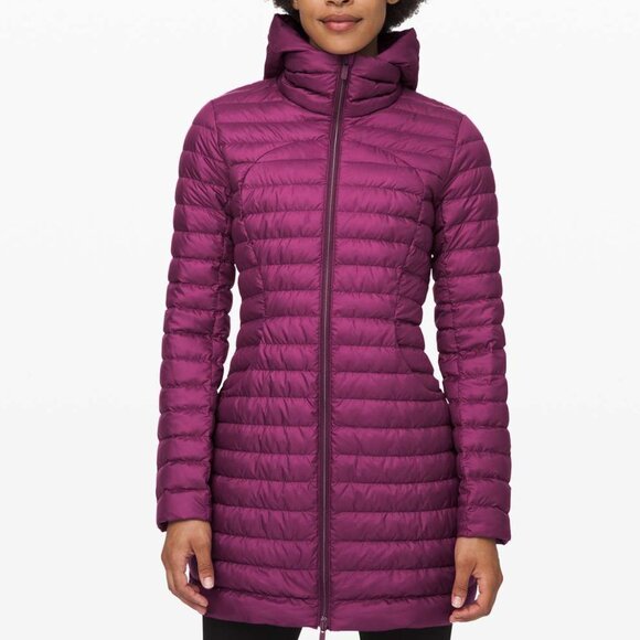 Like New Lululemon Pack it Down Goose Down Jacket in Color Marvel Size 4 - Picture 1 of 12